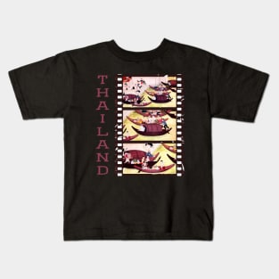 Thailand Historical Culture Illustration Kids T-Shirt